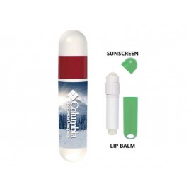 SPF Lip Balm & Sunscreen Combo with Logo