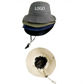 Quick Dry Bucket Hat with Logo  Quick Dry Bucket Hat with Logo