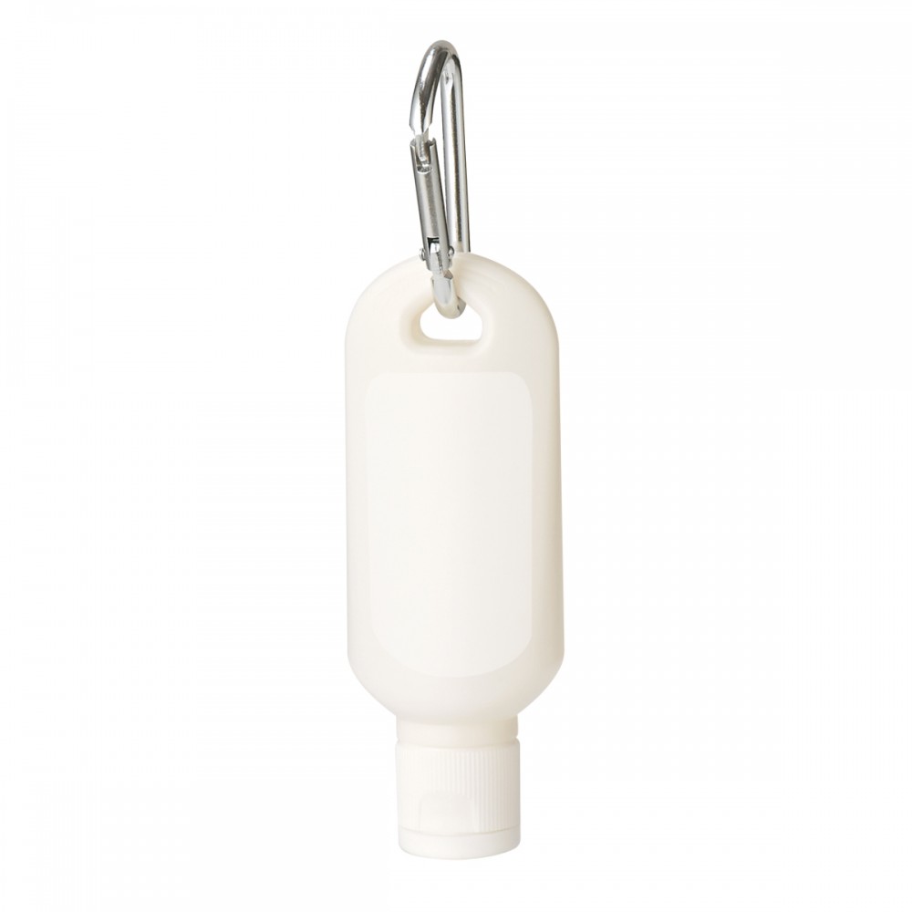 Personalized 1 Oz. SPF 30 Sunscreen With Carabiner Personalized 1 Oz. SPF 30 Sunscreen With Carabiner