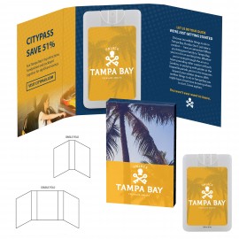 Tekbook With SPF 30 Credit Card Sunscreen with Logo  Tekbook With SPF 30 Credit Card Sunscreen with Logo