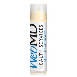 Peppermint Premium Lip Balm Broad Spectrum SPF 15 with Logo  Peppermint Premium Lip Balm Broad Spectrum SPF 15 with Logo