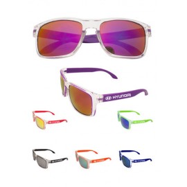 Halo, Mirrored Sunglasses with Logo