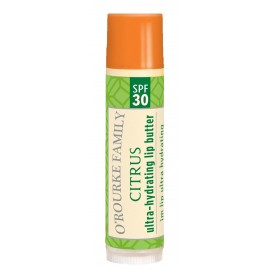 Logo Branded Citrus Flavor Premium Lip Balm Broad Spectrum SPF 15