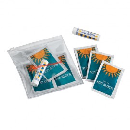 Sunscreen Kit w/Lip Balm with Logo  Sunscreen Kit w/Lip Balm with Logo