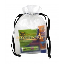 Medium Sun Kit, Sunscreen Kit, Resort Kit with Logo