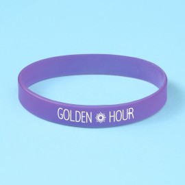 Uv Awareness Wrist Band with Logo