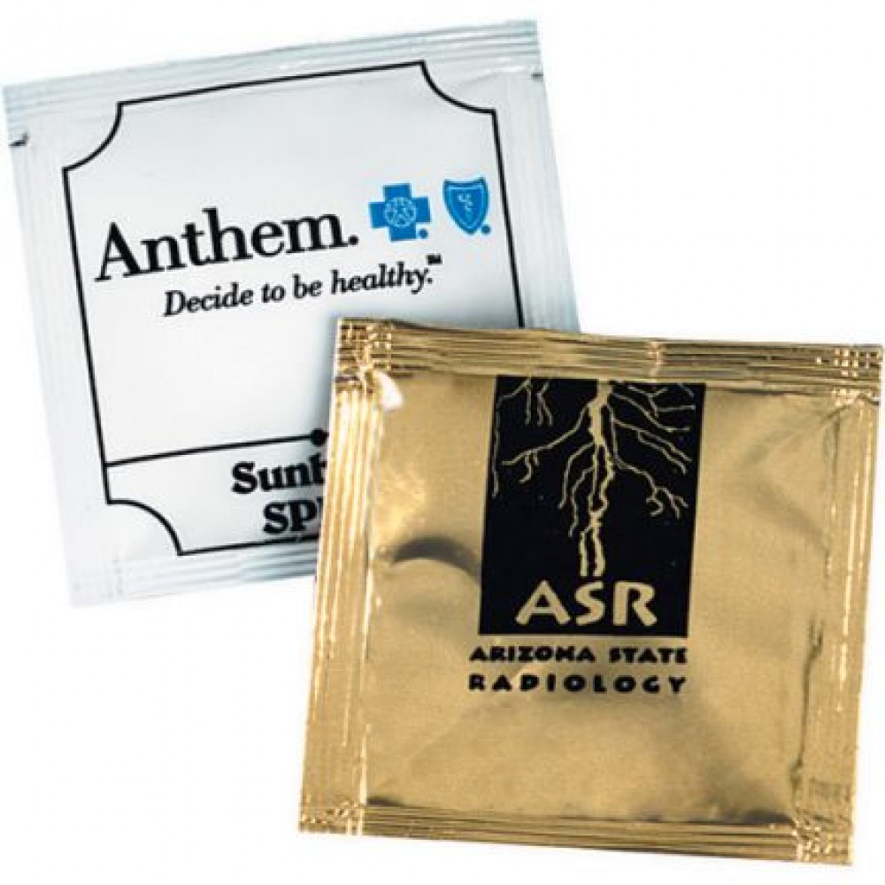 Logo Branded Small Sunscreen Packets SPF30