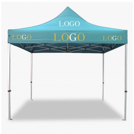 Pop Up Canopy W/Lightweight Steel Frame 10'X10' with Logo  Pop Up Canopy W/Lightweight Steel Frame 10