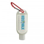 Custom 1.9 Oz. Spf 50 Sunscreen W/ Carabiner with Logo