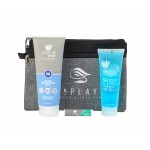 Custom Imprinted Aloe Up Utility Pouch with Sport Sunscreen