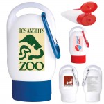 Sunscreen SPF 30 with Carabiner with Logo