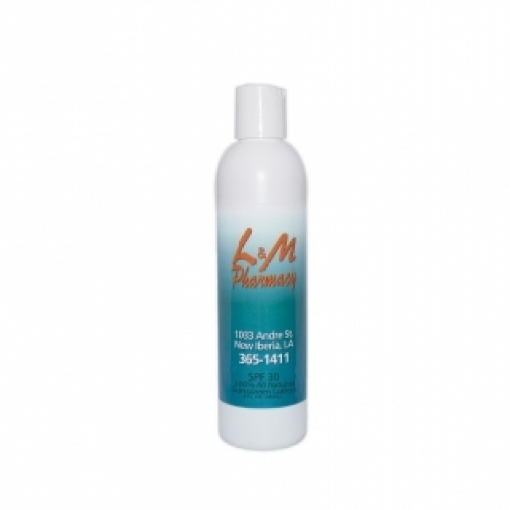 8 Oz. SPF30 100% All Natural Sunscreen w/Disc Cap Made in USA Custom Printed 8 Oz. SPF30 100% All Natural Sunscreen w/Disc Cap Made in USA Custom Printed