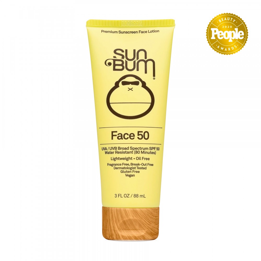 Sun Bum Original Face 50 Sunscreen Lotion with Logo Sun Bum Original Face 50 Sunscreen Lotion with Logo
