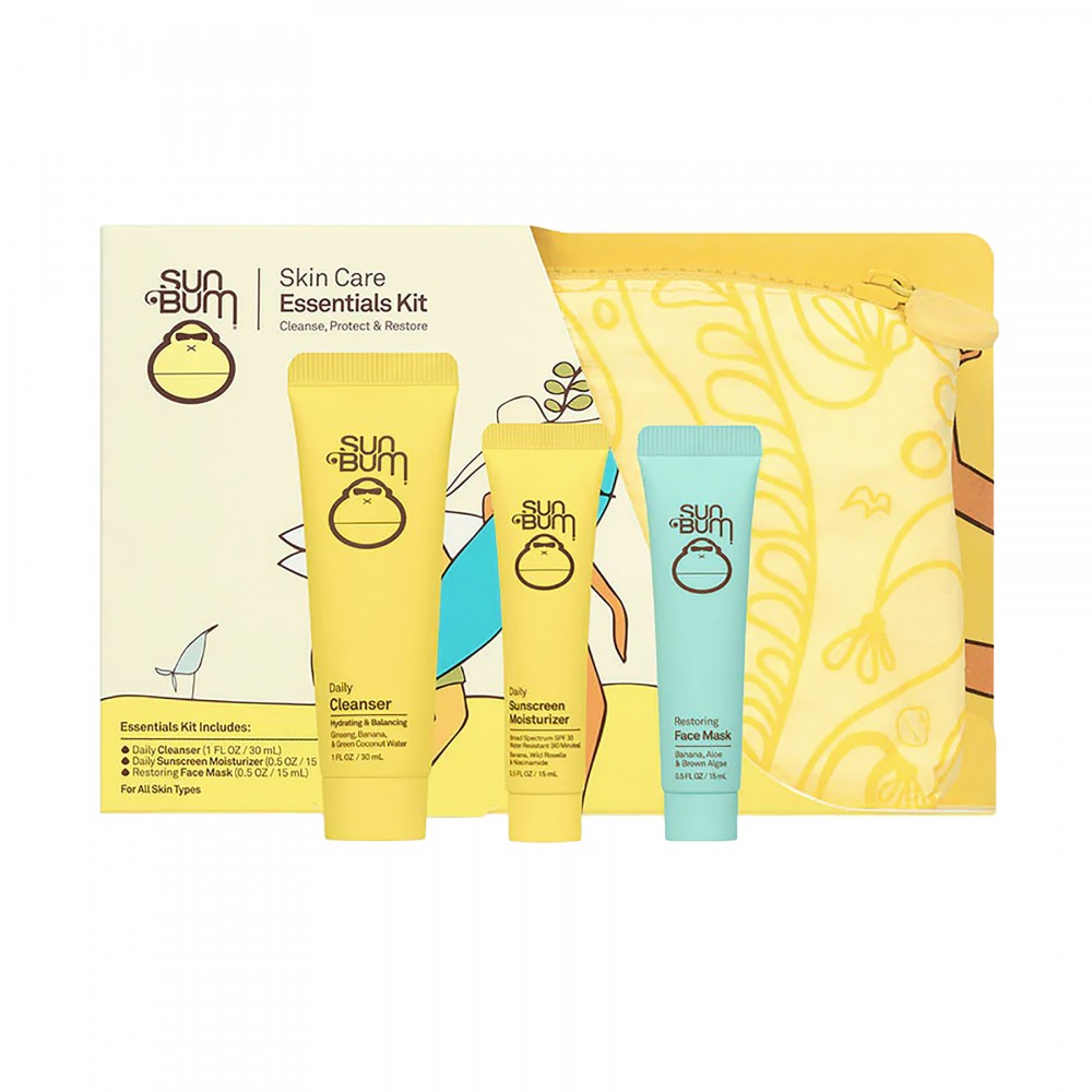 Logo Branded Sun Bum Skin Care Essentials Kit