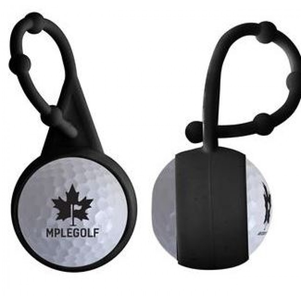 Logo Branded Silicone Carabiner Golf Ball Sunscreen Logo Branded Silicone Carabiner Golf Ball Sunscreen