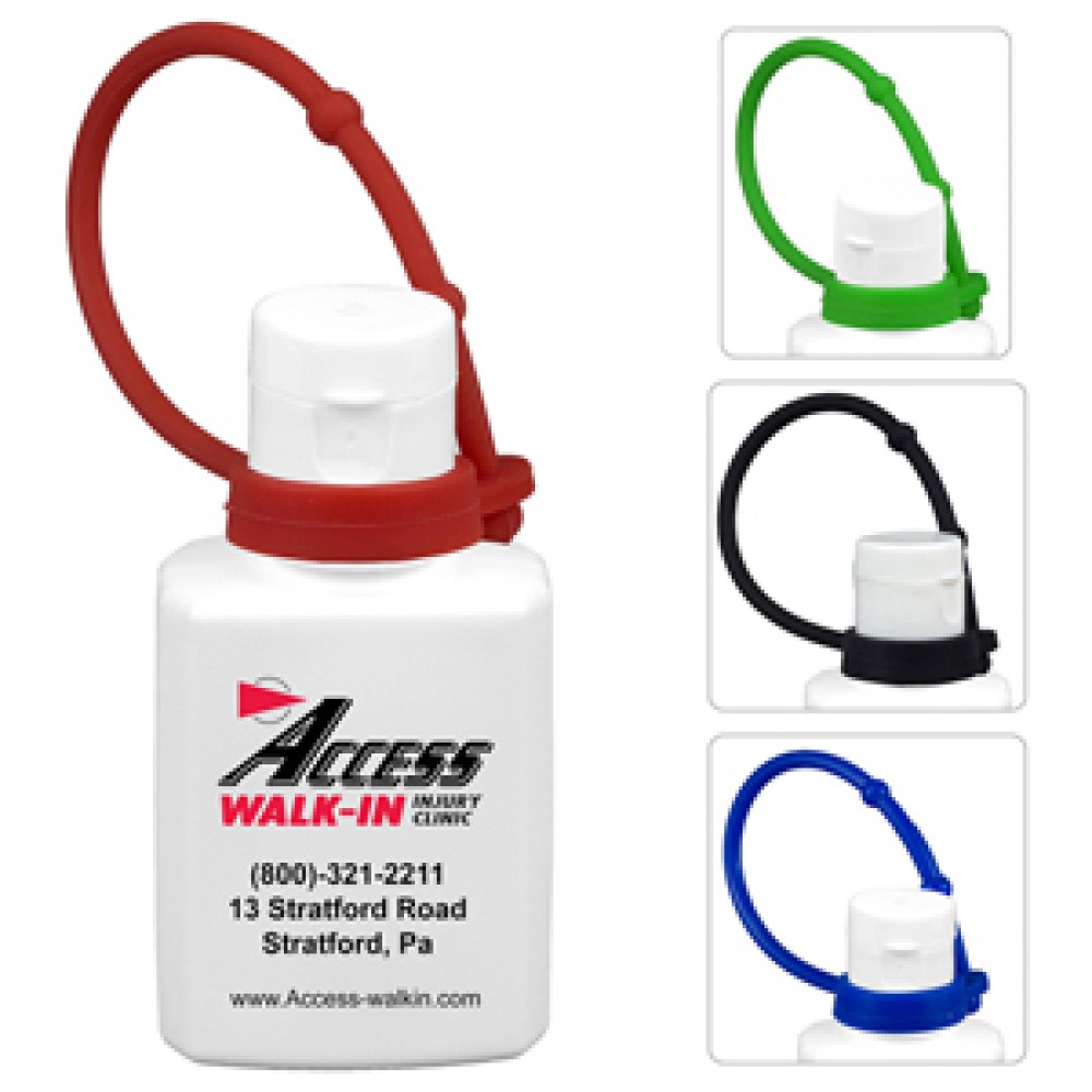 "SunFun L Connect" 1 Oz. Broad Spectrum Sunscreen in Flip-Top Bottle w/Silicone Leash Logo Branded "SunFun L Connect" 1 Oz. Broad Spectrum Sunscreen in Flip-Top Bottle w/Silicone Leash Logo Branded