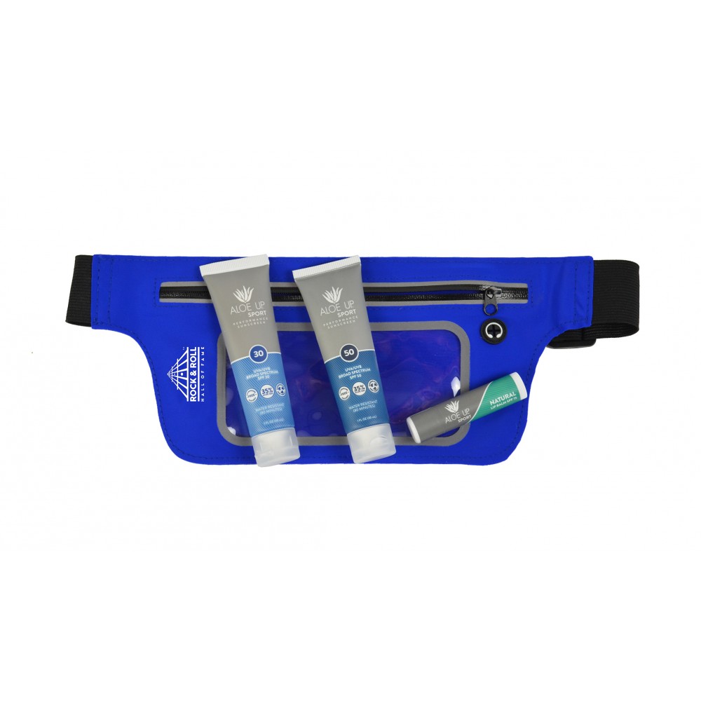 Custom Printed Aloe Up Waist Pack with Sport Sunscreen Custom Printed Aloe Up Waist Pack with Sport Sunscreen