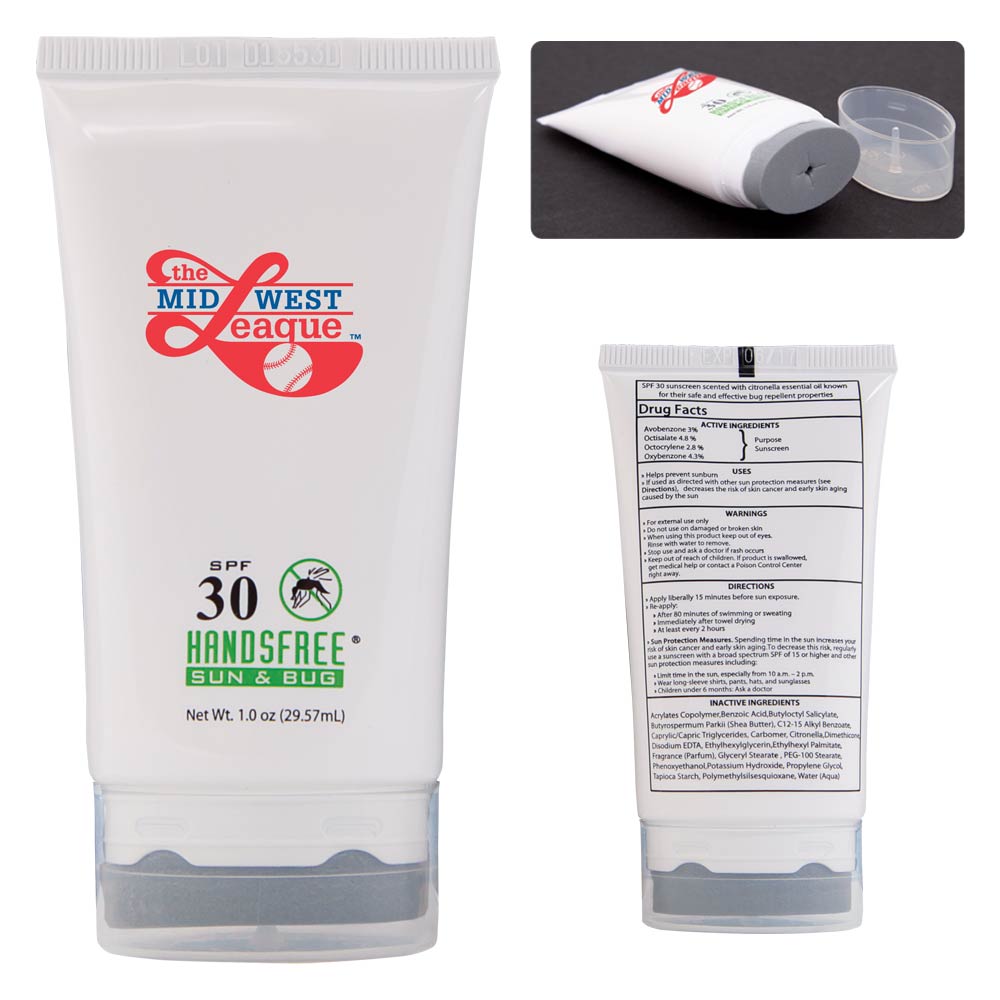 Custom Hands Free SPF 30 Sun & Bug Sunscreen Custom Hands Free SPF 30 Sun & Bug Sunscreen
