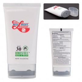 Logo Branded Hands Free SPF 30 Sun & Bug Sunscreen  Logo Branded Hands Free SPF 30 Sun & Bug Sunscreen