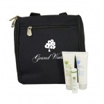 Custom Printed Aloe Up Men's Dopp Kit with White Collection Sunscreen