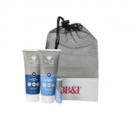 Aloe Up Large Mesh Bag with Sport Sunscreen Logo Branded