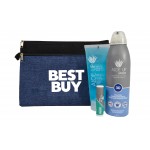 Aloe Up Utility Pouch with Sport Sunscreen Logo Branded