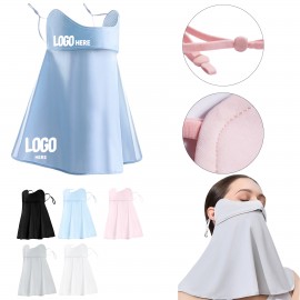 Neck Gaiter Face Cover with Ear Loops with Logo  Neck Gaiter Face Cover with Ear Loops with Logo