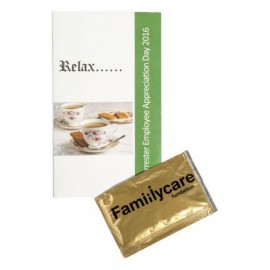 Custom Calling Card with Sunscreen Packet  Custom Calling Card with Sunscreen Packet