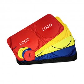 Folding Auto Sunshade with Logo  Folding Auto Sunshade with Logo