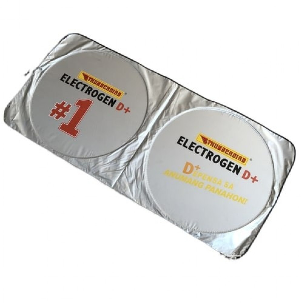 Car Sun Shade With A Pouch with Logo