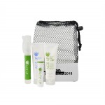 Promotional Aloe Up Small Mesh Bag with White Collection Sunscreen