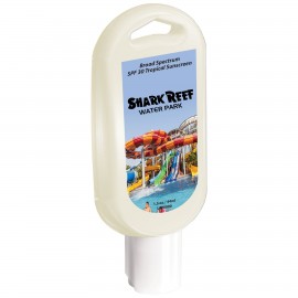 Promotional 1.5 Oz. Tropical SPF 30 Broad Spectrum Sunscreen Tottle