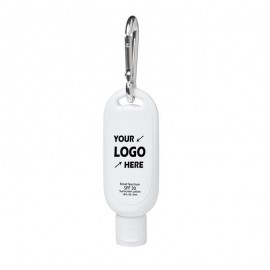 Portable Sunscreen With Mountaineering Buckle with Logo