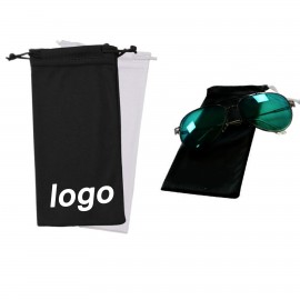 Drawstring Glasses Pouch Case with Logo