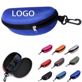 Custom Sunglasses Protect Case With Hook Zipper Hard Shell Box