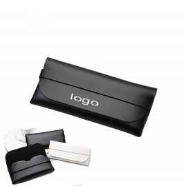 Promotional Soft Leather Glasses Bag