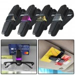 Sunglasses Clip Card Holder with Logo