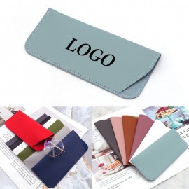 Promotional Portable Pu Soft Sunglasses Case