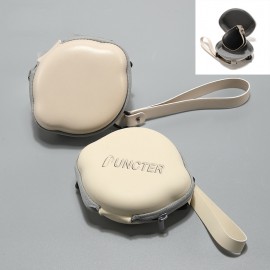 EVA Leather Shell-Shaped Foldable Sunglasses Carry Case with Logo