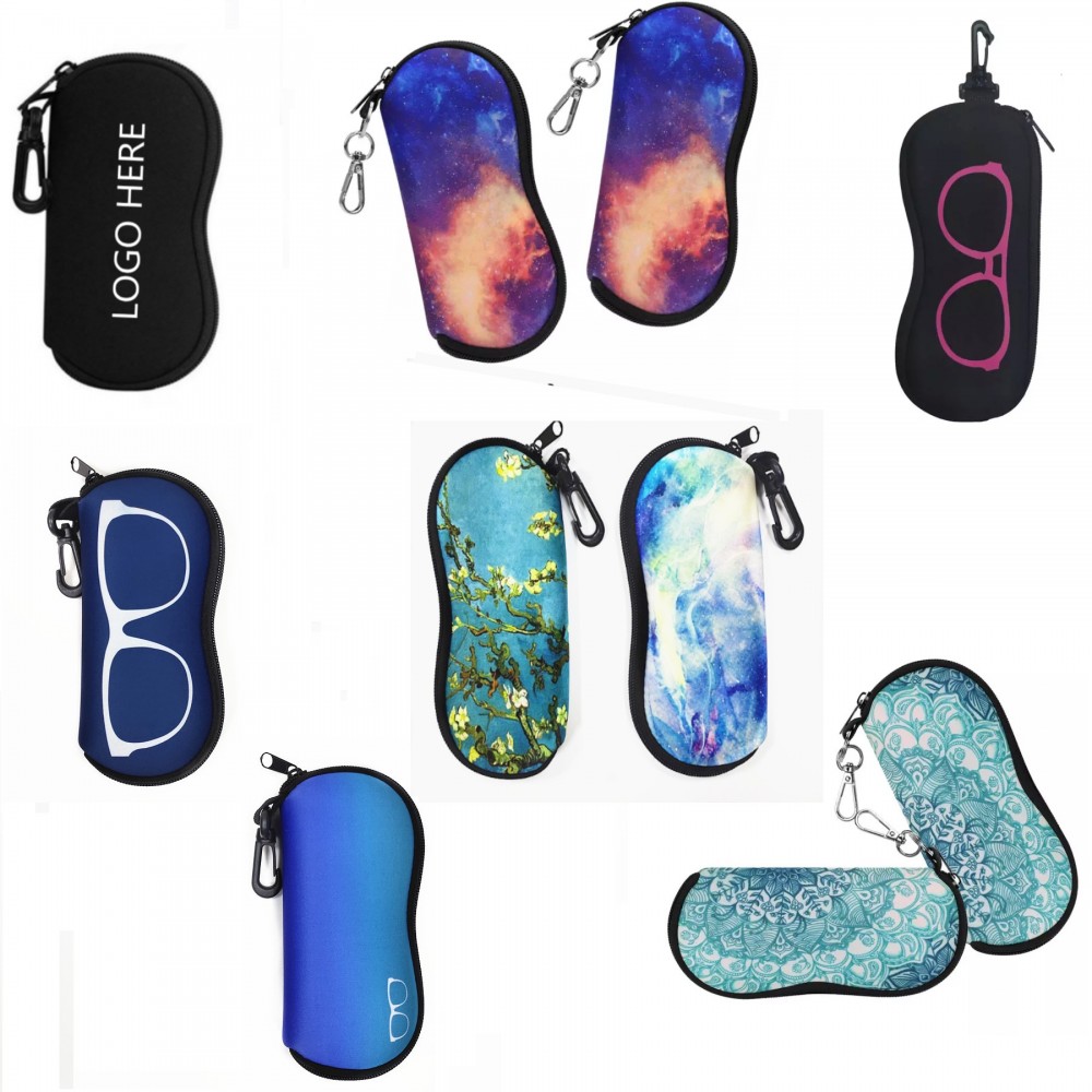 Neoprene Glasses Case with Logo