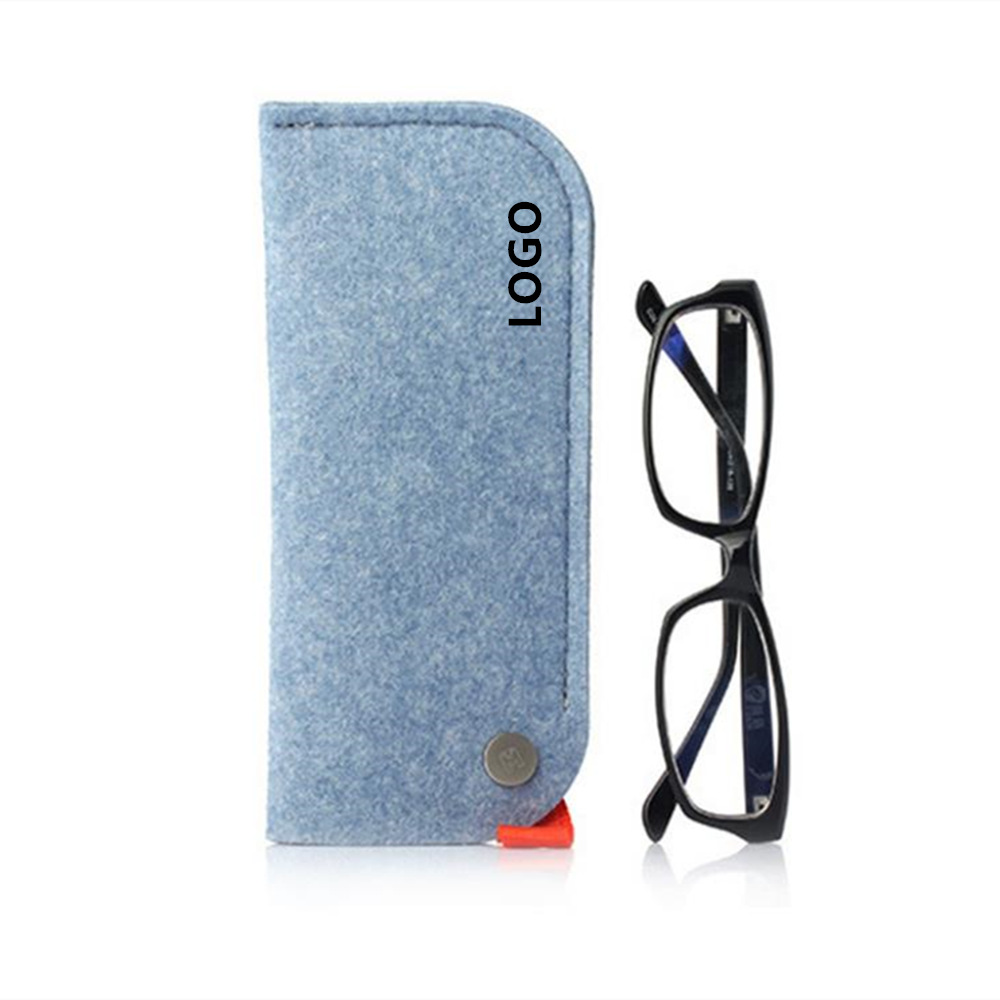 Custom Printed Felt Glasses Pouch Custom Printed Felt Glasses Pouch