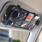 Promotional Car Visor Organizer to Hold Cards, Pen, Sunglasses, & Documents