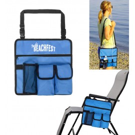 Camp Chair Side Pocket Organizer with Logo