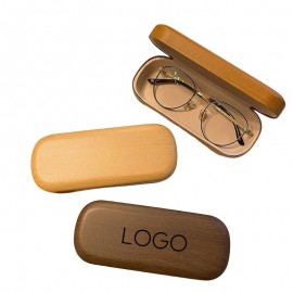 Promotional Hard Shell Wood Print Eyeglasses Cases
