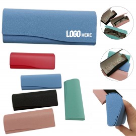 Custom Hard Shell Leather Glass Case