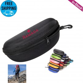 Customized Waterproof Sunglasses Case Zipper Hard Shell Box With Clip  Customized Waterproof Sunglasses Case Zipper Hard Shell Box With Clip