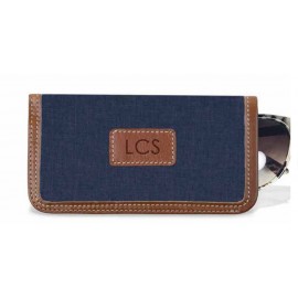 Personalized Eyeglass Case-HD Weave/Milan