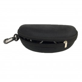 Portable Travel Zipper Sunglasses Hard Case Eyes Glasses Box Bag with Logo