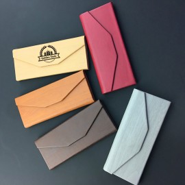 Kraft Paper Eyeglasses Case with Logo  Kraft Paper Eyeglasses Case with Logo