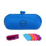 Silicone Eyeglass Case with Logo